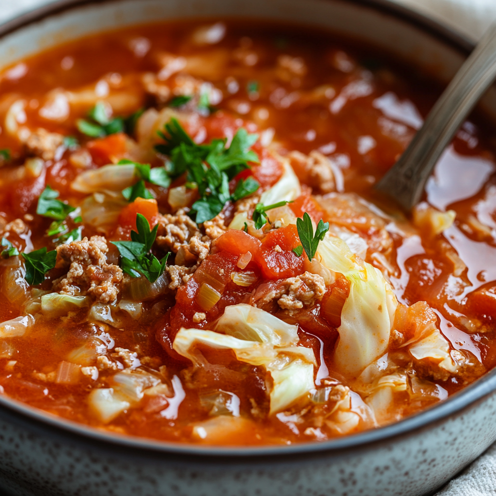 Low Carb Cabbage Soup