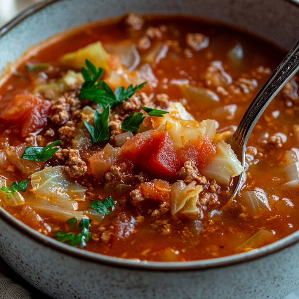 Low Carb Cabbage Soup
