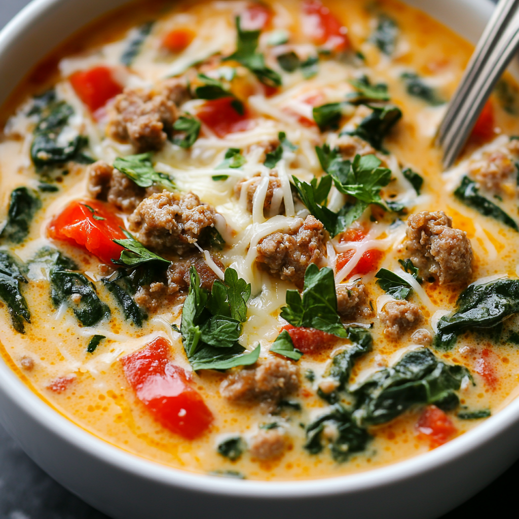 Keto Tuscan Soup