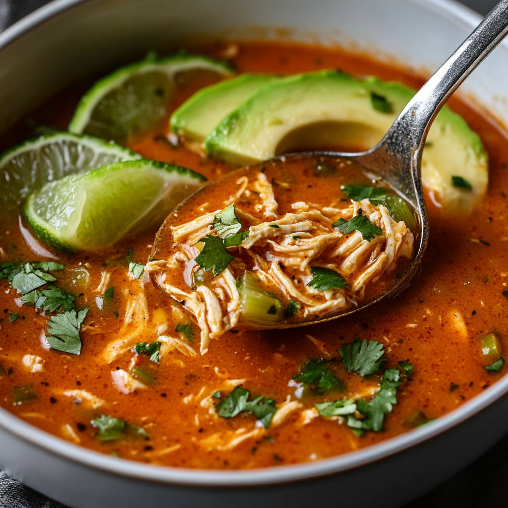 Low Carb Chicken Fajita Soup