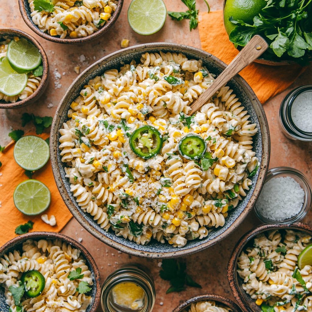 Elote Pasta Salad