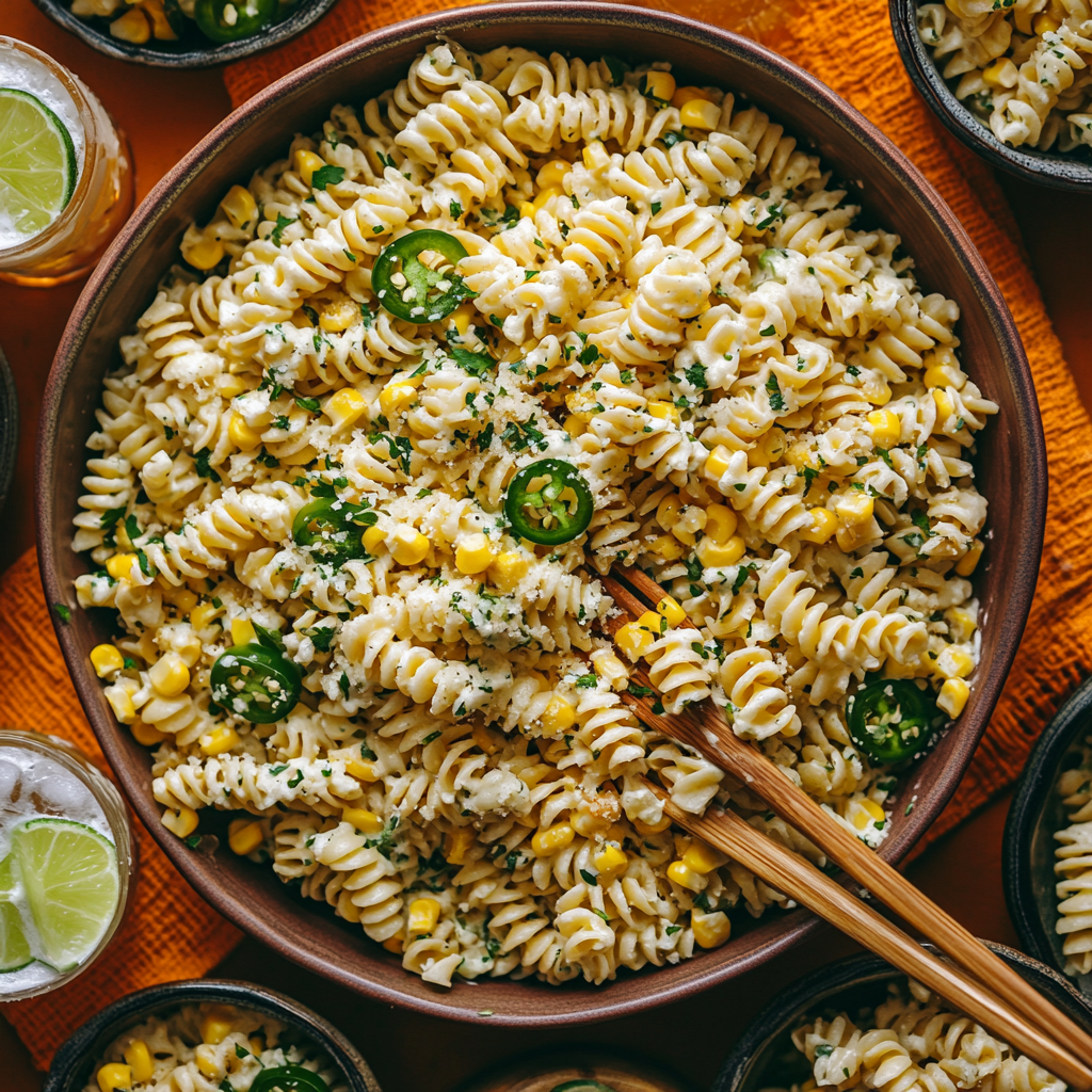 Elote Pasta Salad