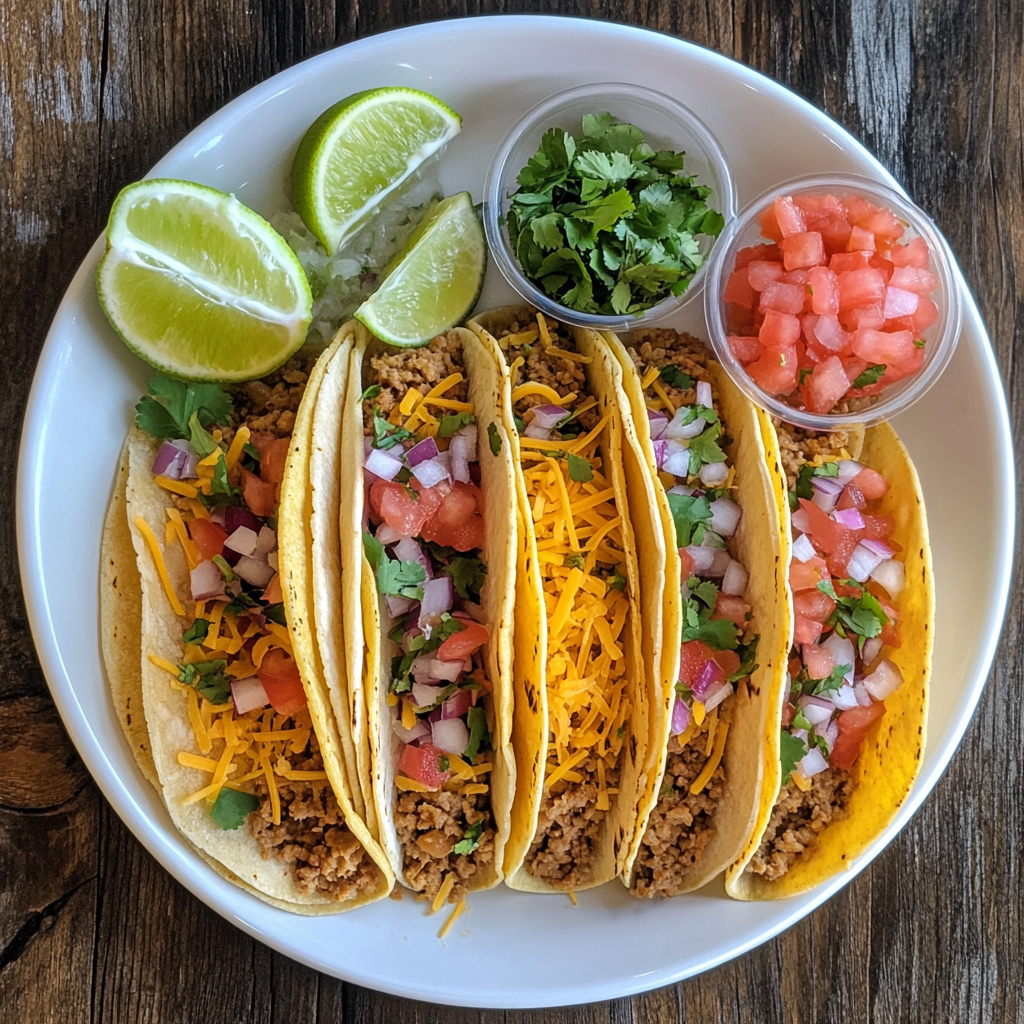 Mexican Ground Beef Tacos