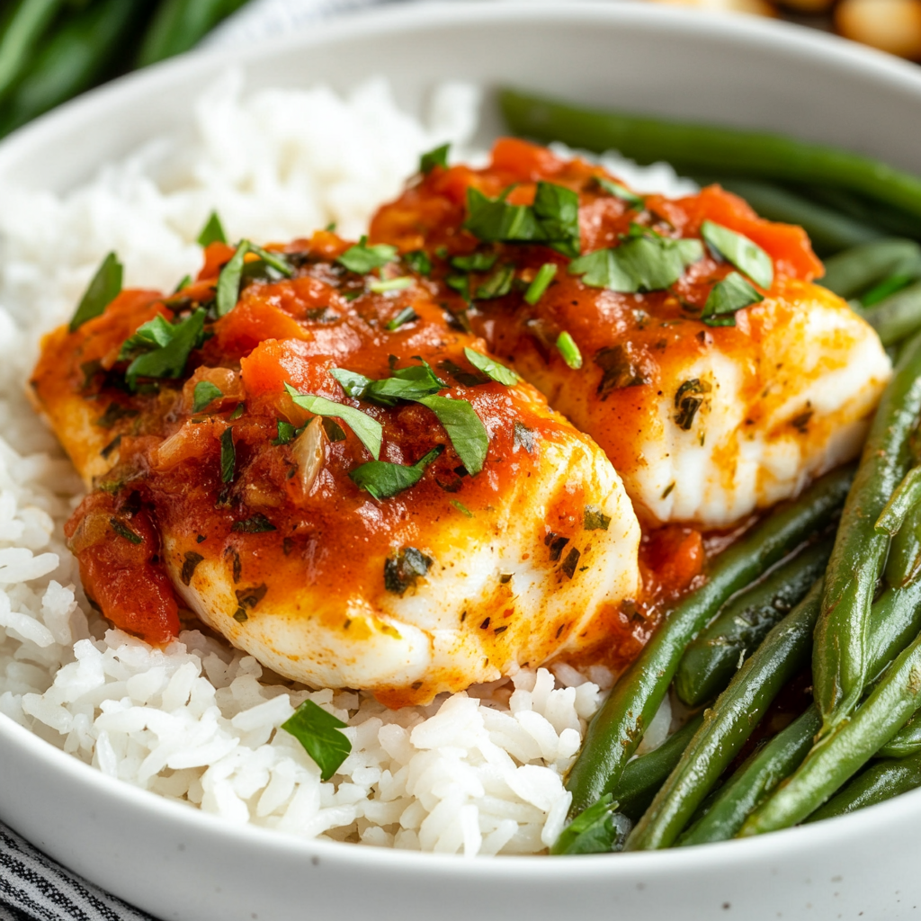 Garlicky Moroccan Fish Recipe
