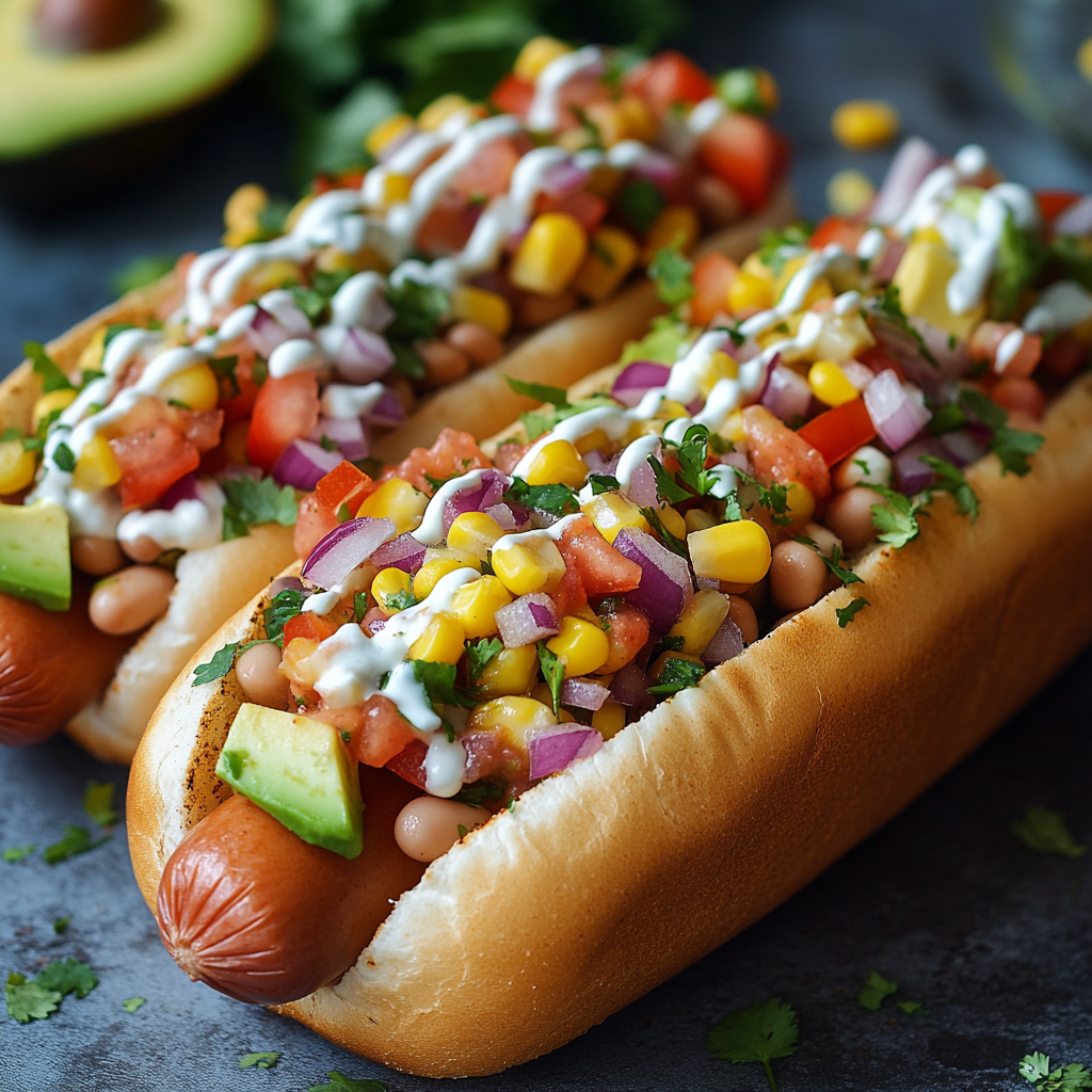 Tex-Mex Hot Dogs