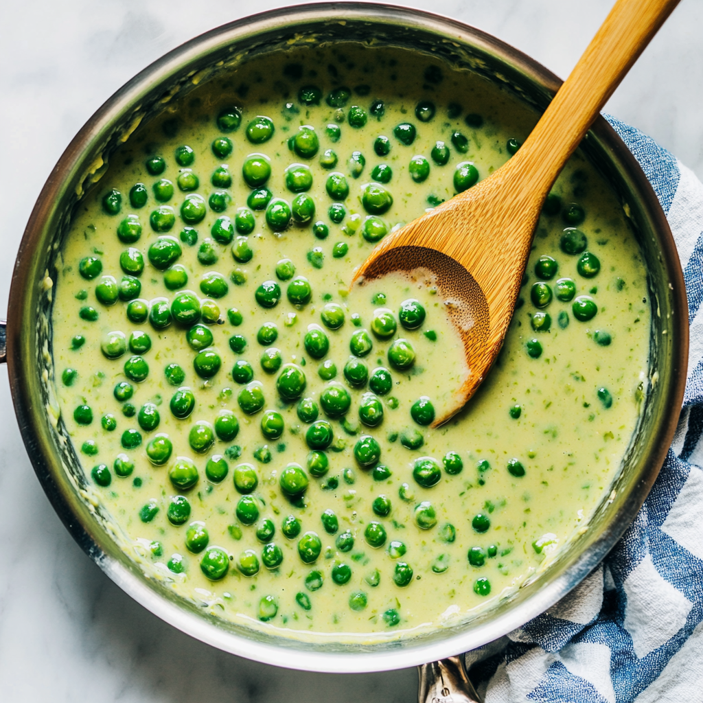 Easy Creamed Peas