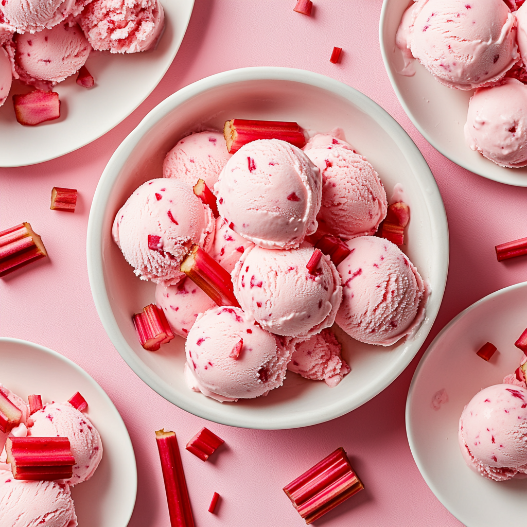 Rhubarb Gelato