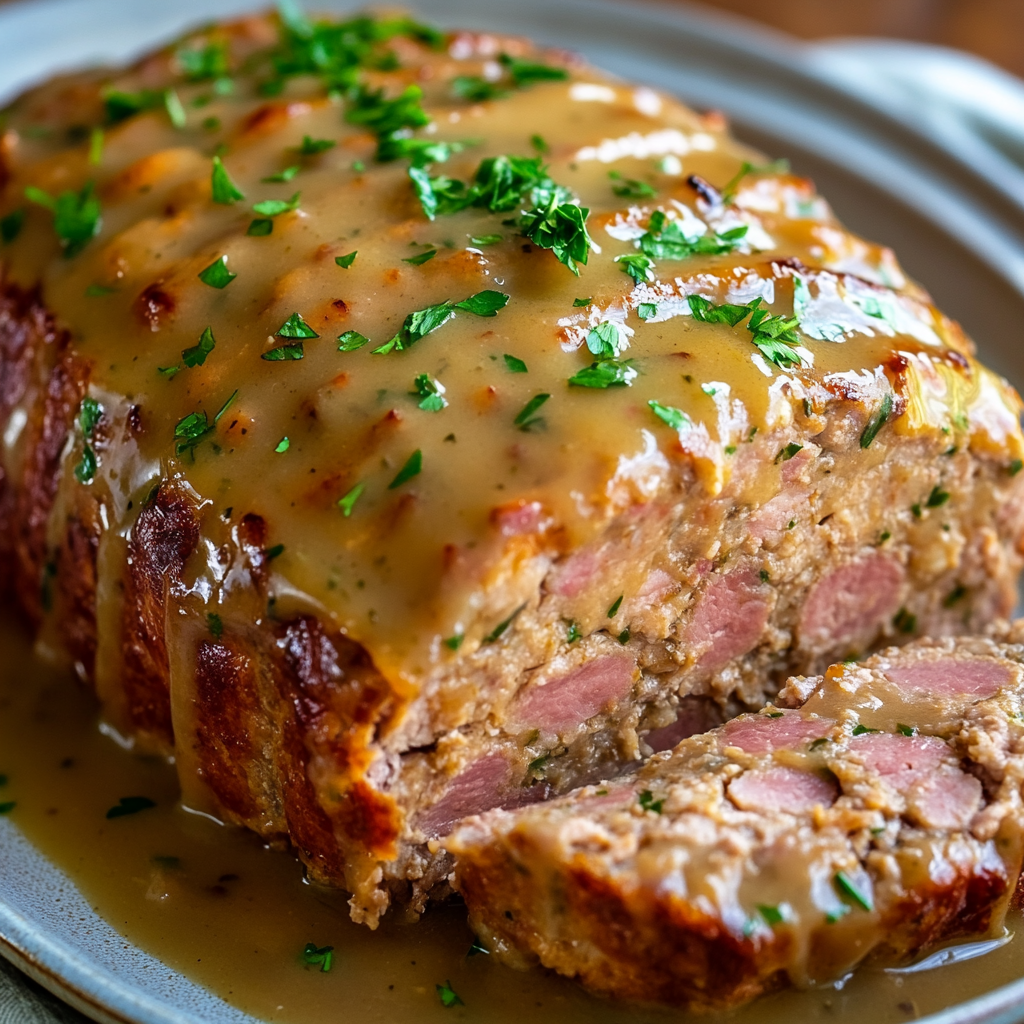 Chicken Cordon Bleu Meatloaf Recipe