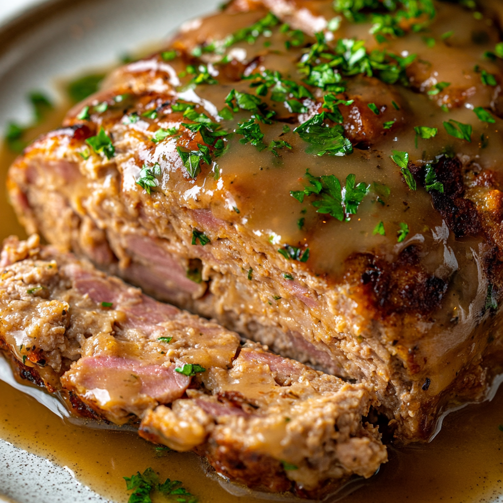 Chicken Cordon Bleu Meatloaf Recipe