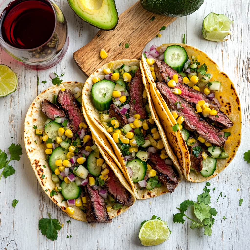 Grilled Steak Tacos