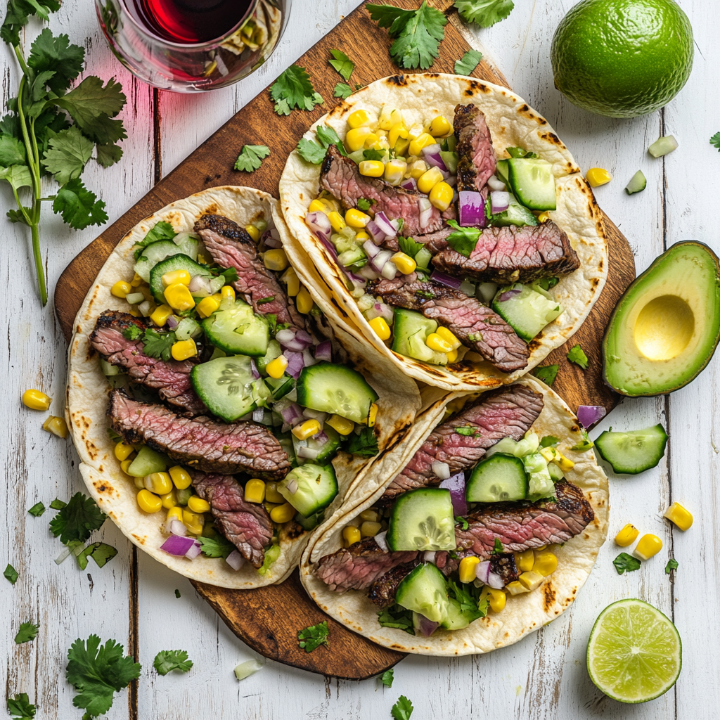Grilled Steak Tacos