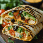 Chipotle Ranch Grilled Chicken Burrito