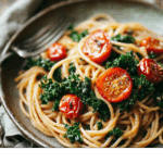 Easy Kale Tomato Pasta
