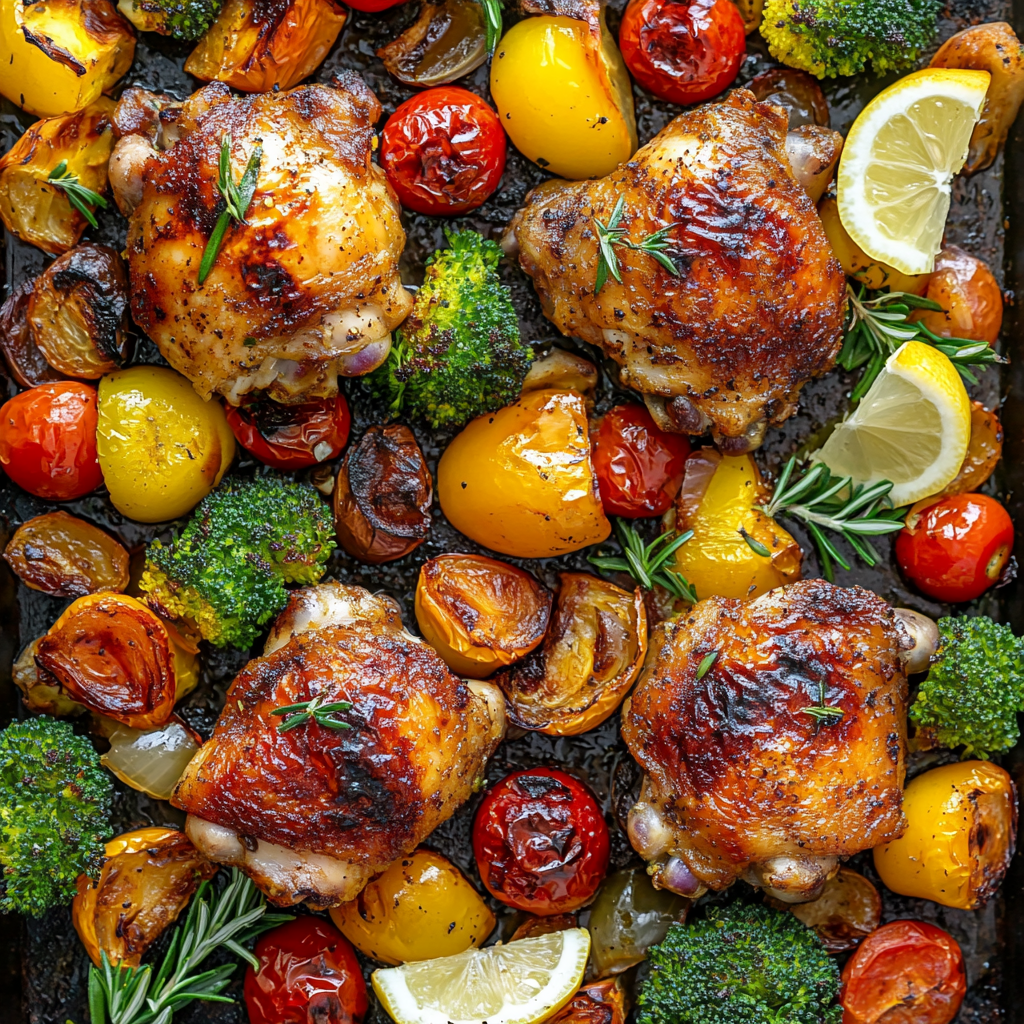 Greek Sheet Pan Chicken