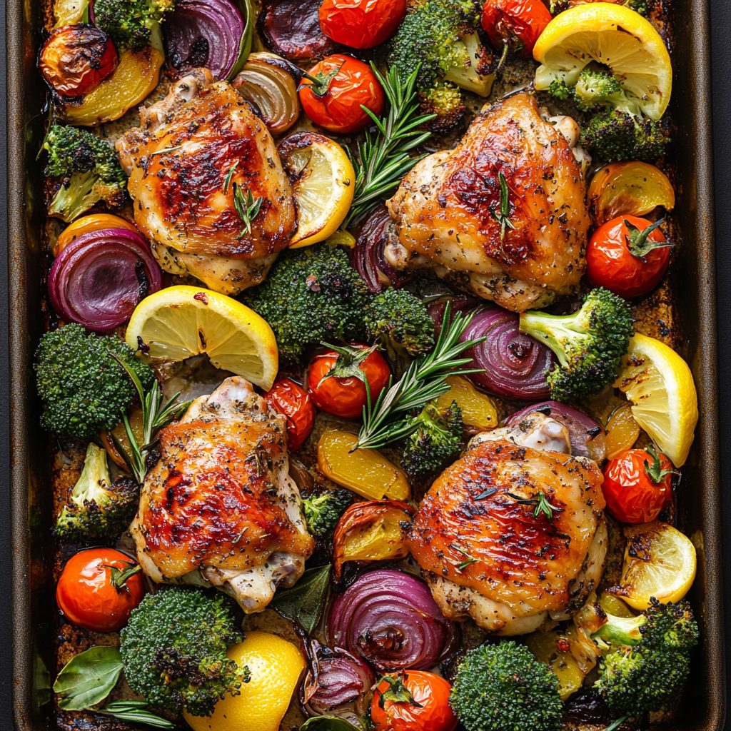 Greek Sheet Pan Chicken