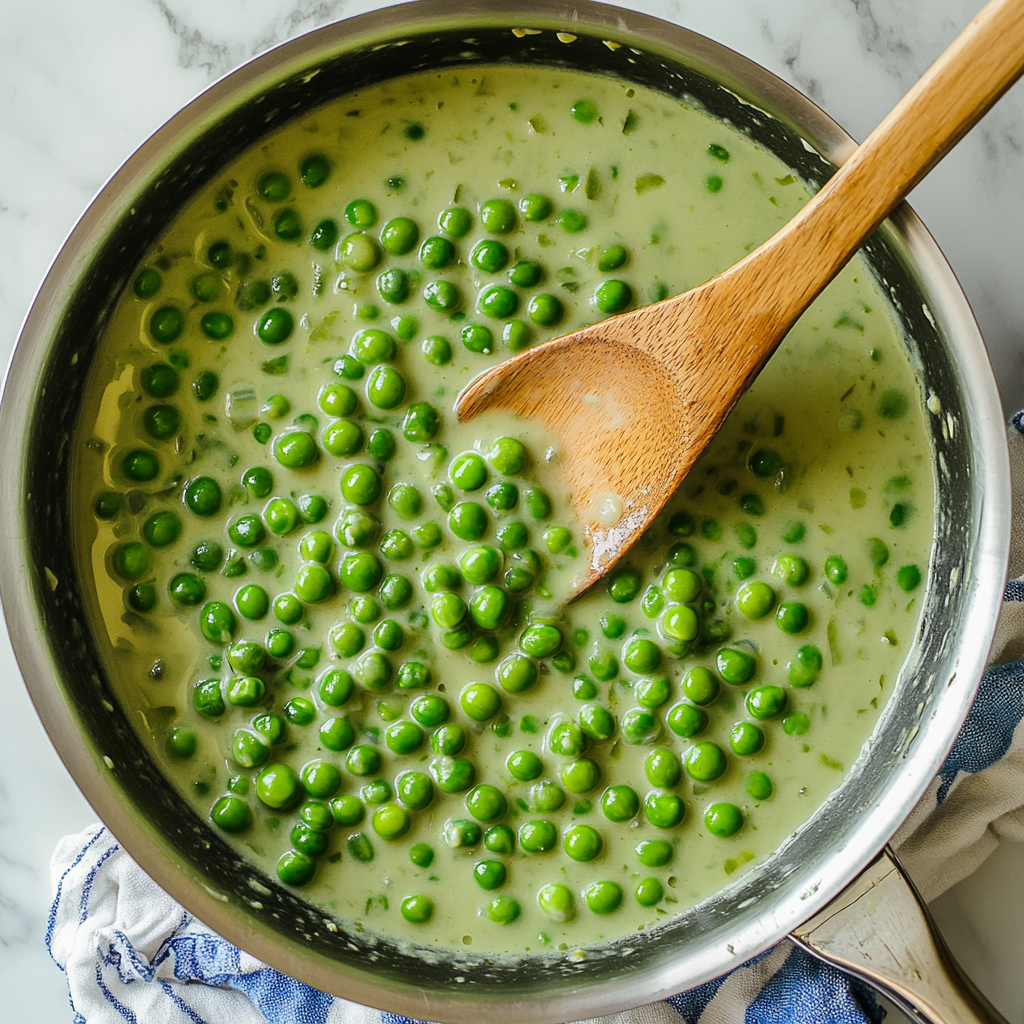 Easy Creamed Peas