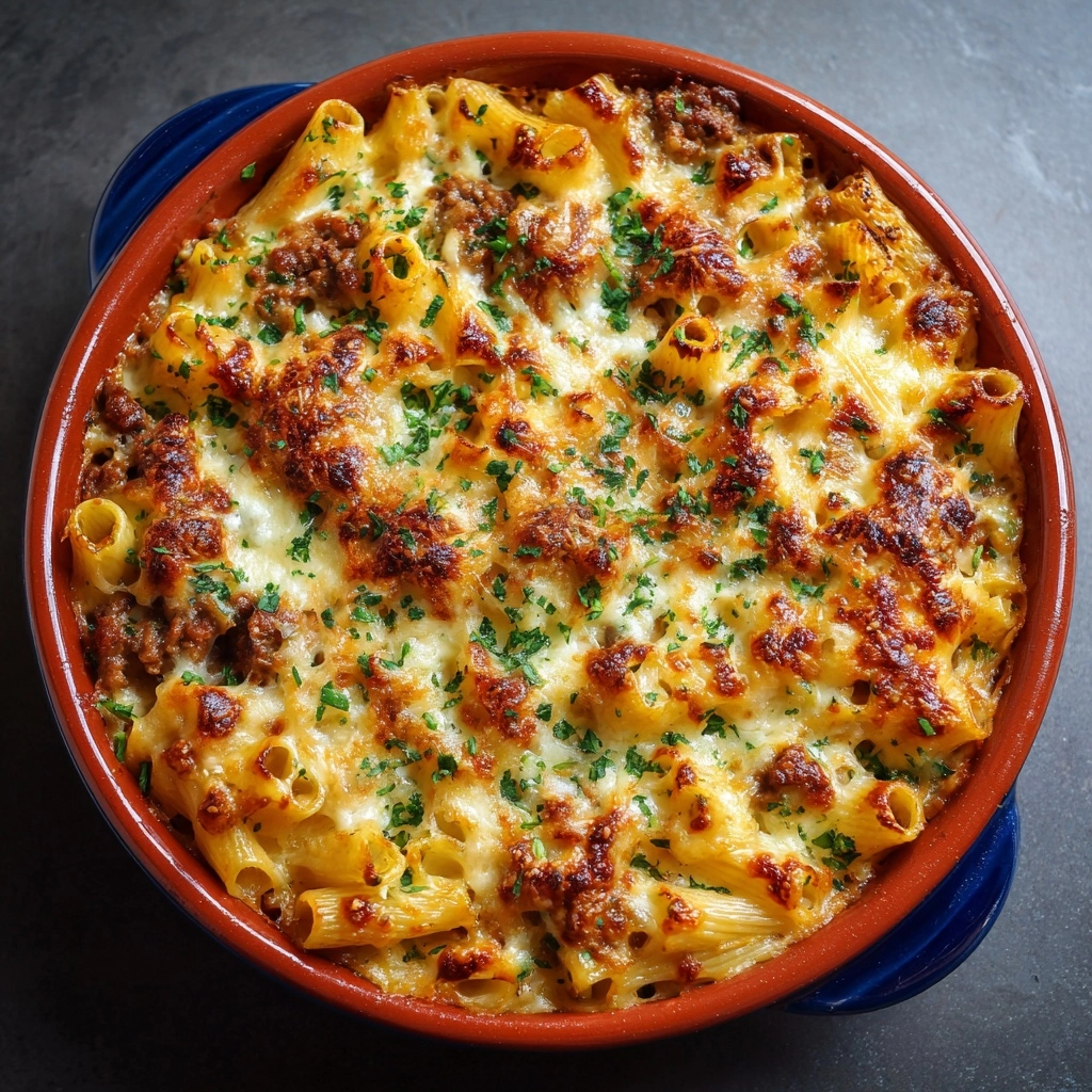 Delicious Angel Beef Casserole Recipe - Recipe Image