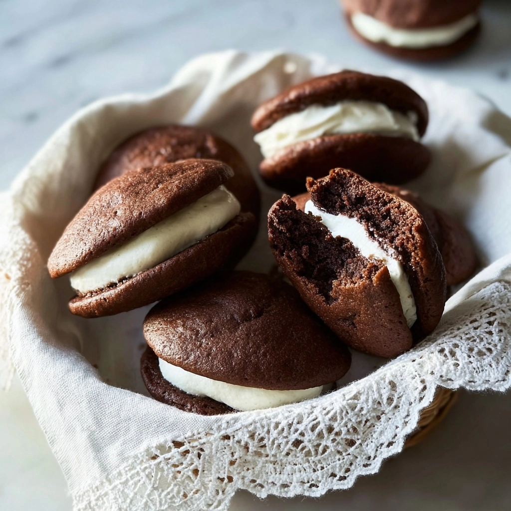 Chocolate Whoopie Pies Recipe - Recipe Image