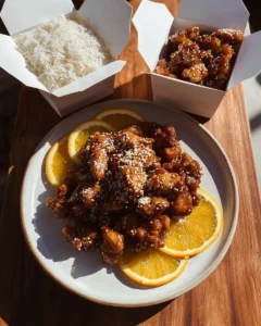 Air Fried Orange Chicken Recipe