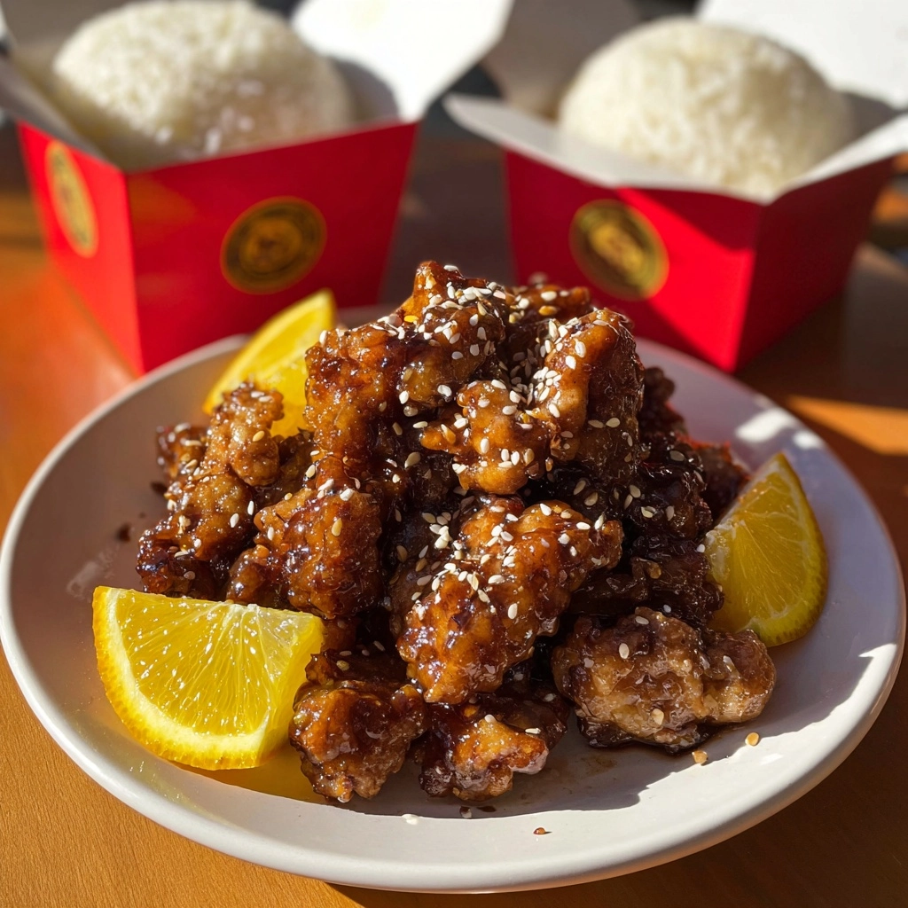 Air Fried Orange Chicken Recipe - Recipe Image