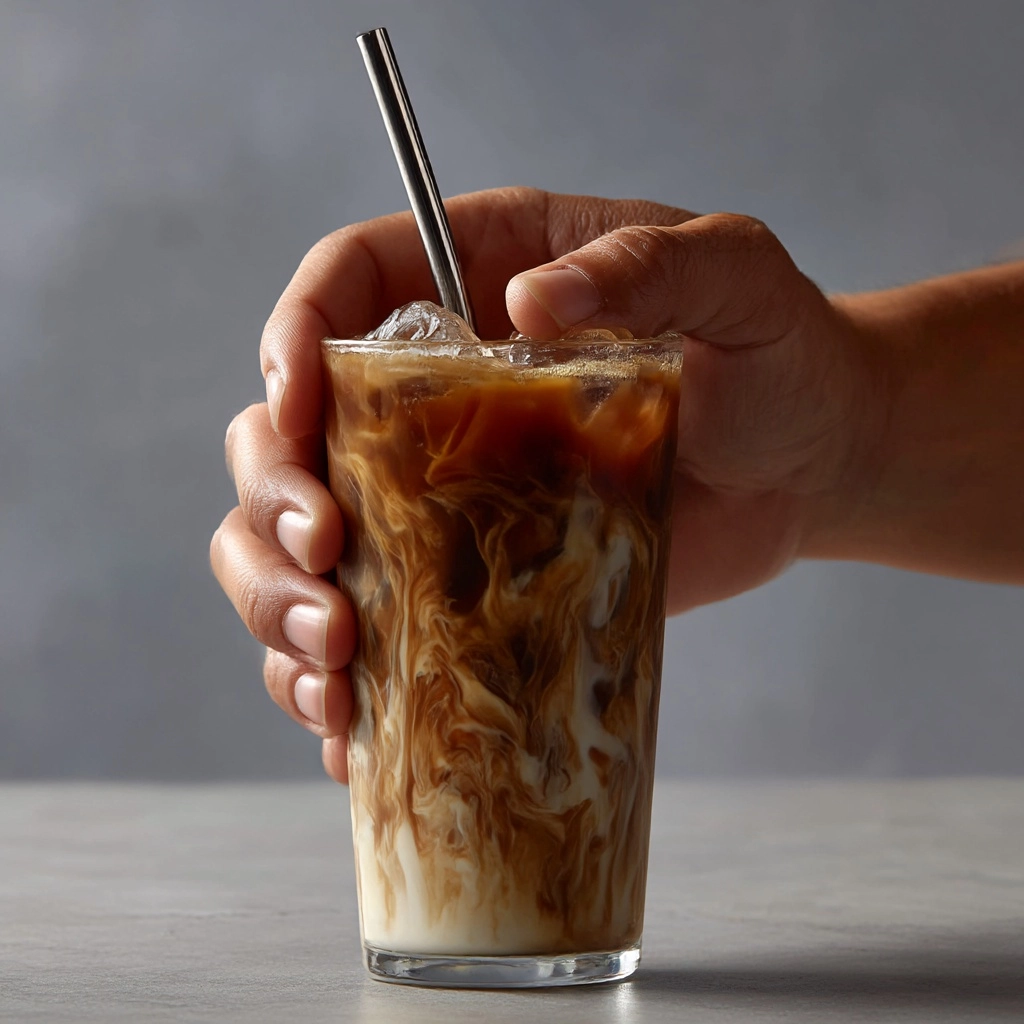 Iced Vanilla Latte Recipe - Recipe Image