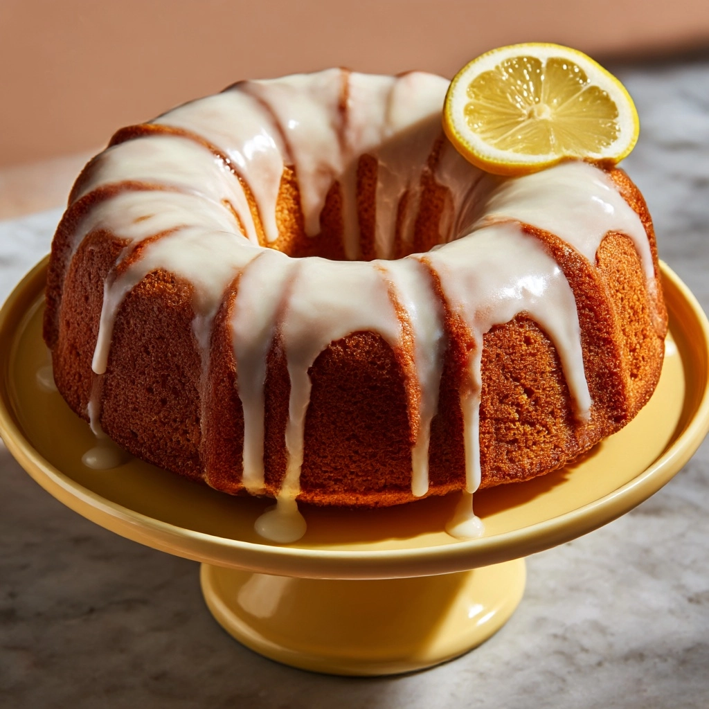Lemon Poppy Seed Bundt Cake Recipe - Recipe Image
