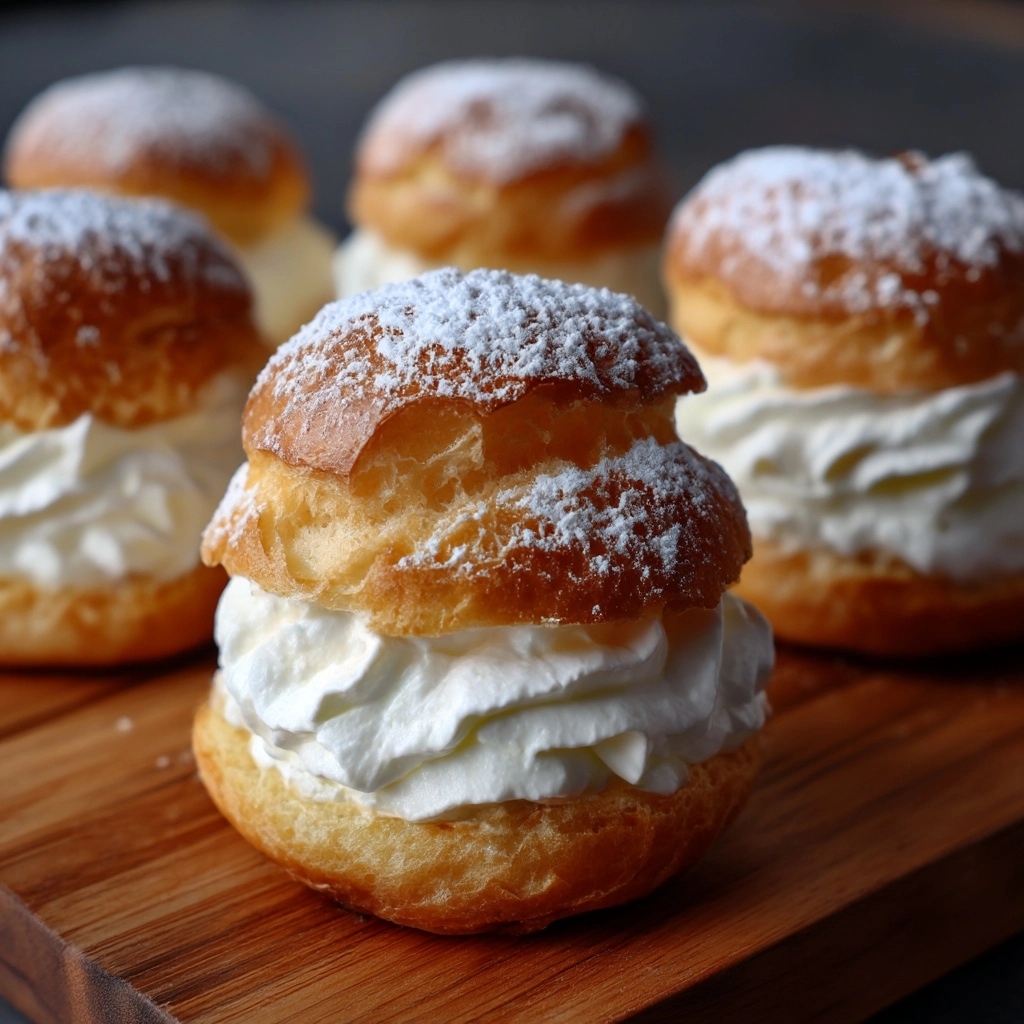 Famous Cream Puffs Recipe - Recipe Image