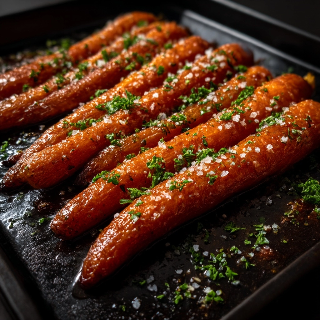 Balsamic Roasted Baby Carrots Recipe - Recipe Image