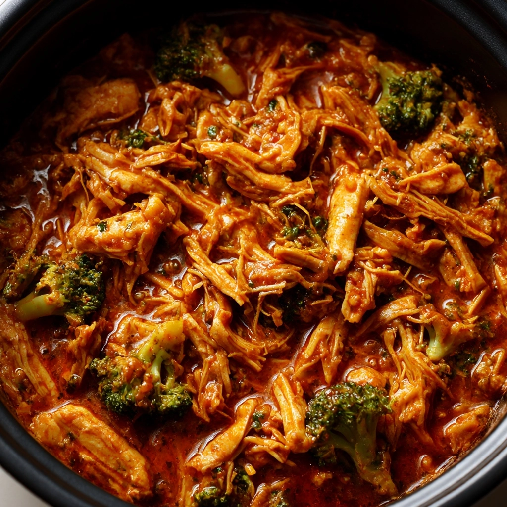 Slow Cooker Broccoli Butter Chicken Recipe - Recipe Image