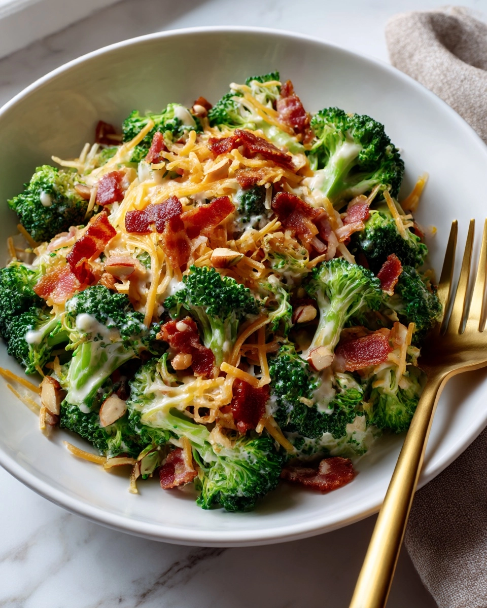 Easy Keto Broccoli Salad Recipe