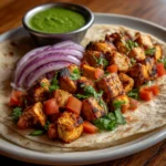 Charred Chile Marinated Grilled Chicken Tacos Recipe