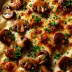 Mushroom Polenta Casserole Recipe