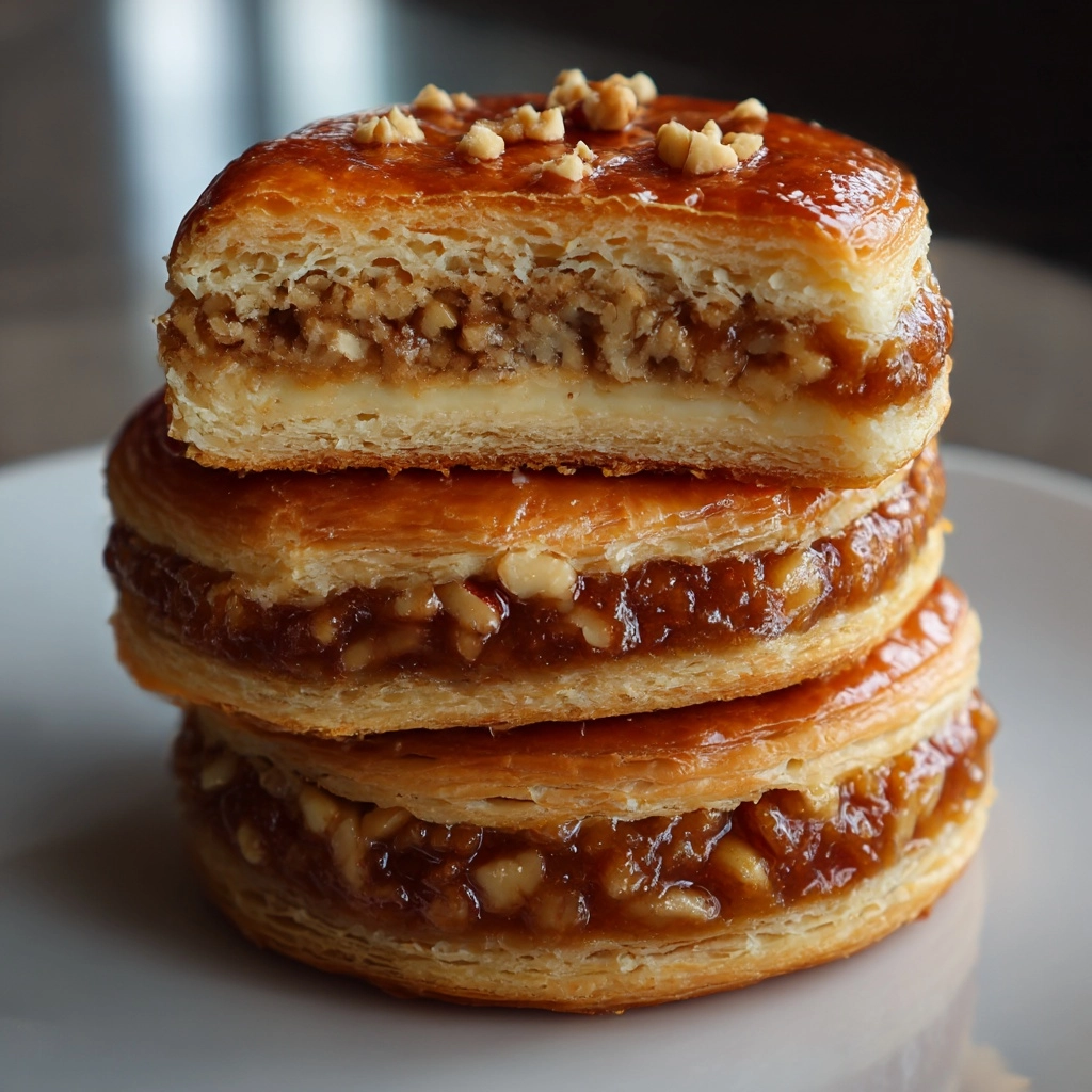 Baklava Cream Sandwich Cookies Recipe - Recipe Image