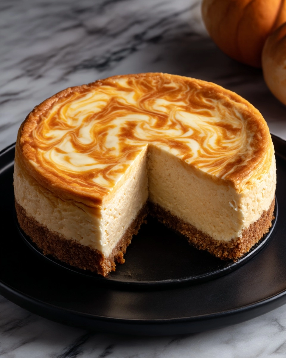 Pumpkin Swirl Cheesecake Recipe
