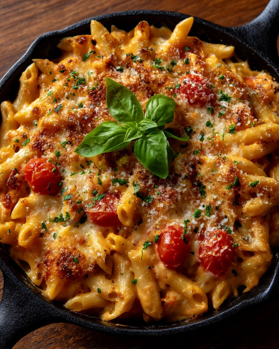 Tomato Tuna Pasta Bake Recipe