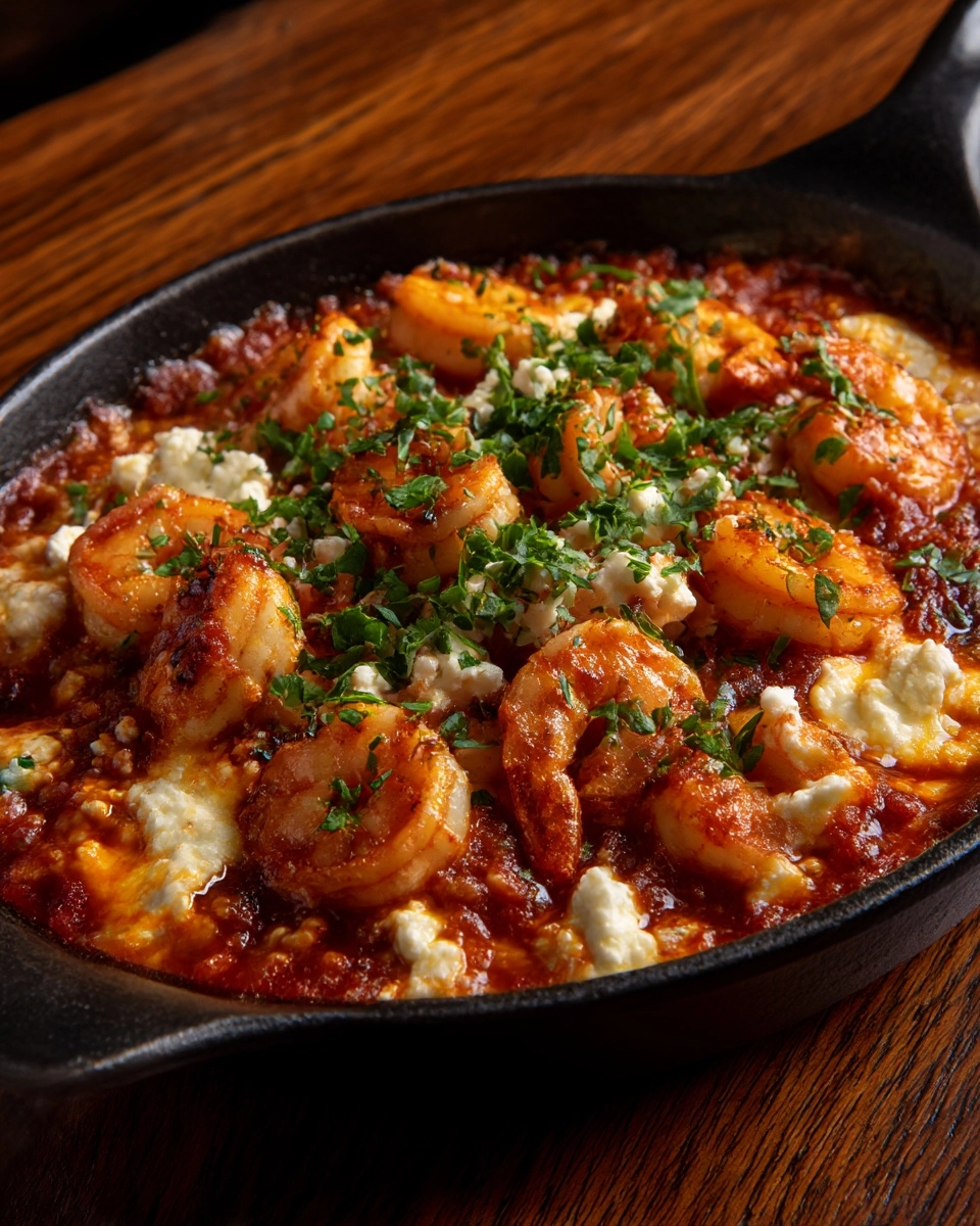 Shrimp Saganaki Recipe