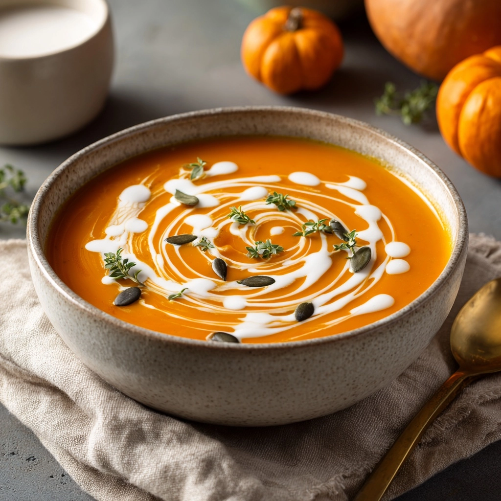 Coconut Curry Pumpkin Soup Recipe