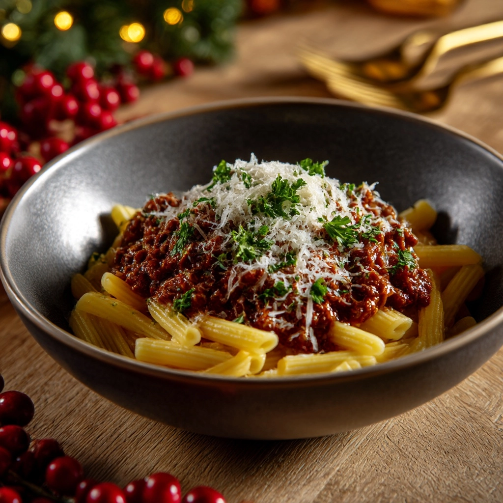 Christmas Pasta Recipe - Recipe Image