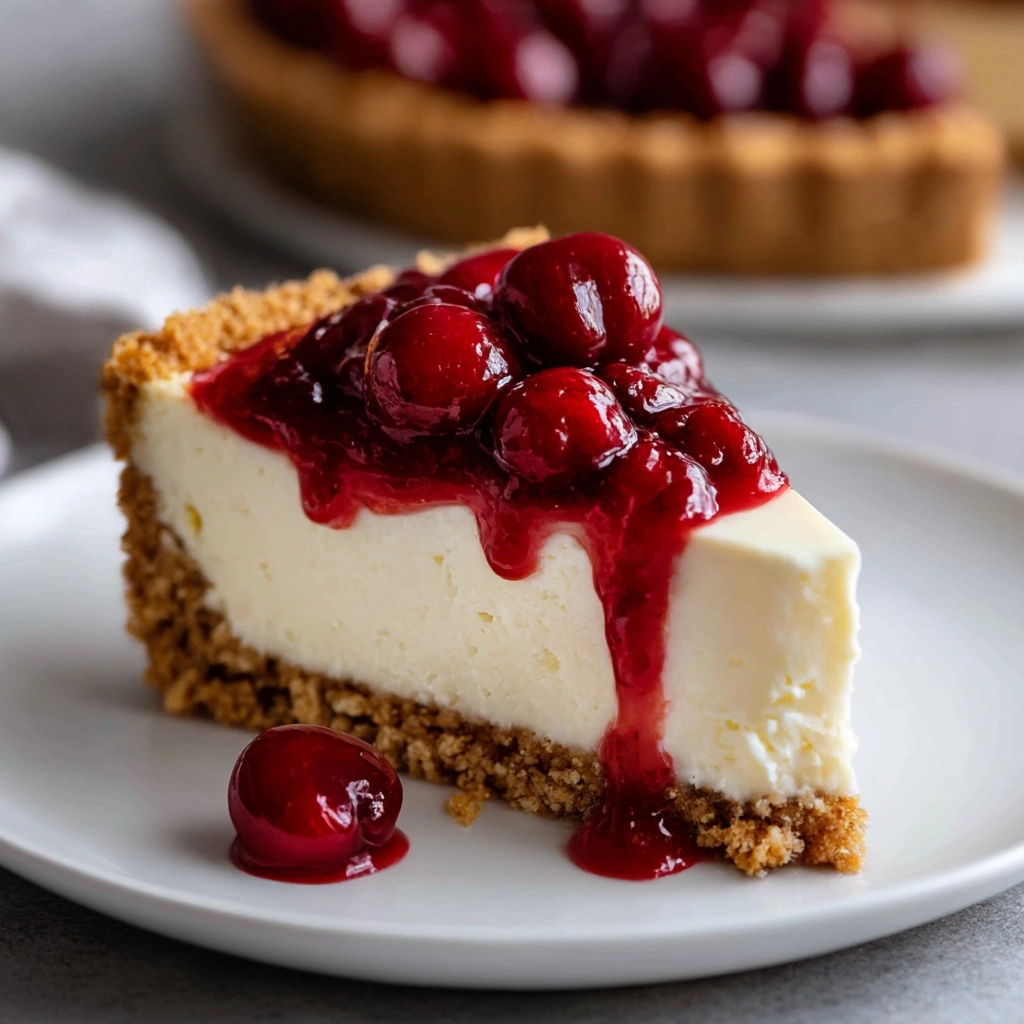 Easy No-Bake Cherry Pie Recipe - Recipe Image