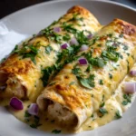 Chicken Enchiladas with Sour Cream Sauce Recipe