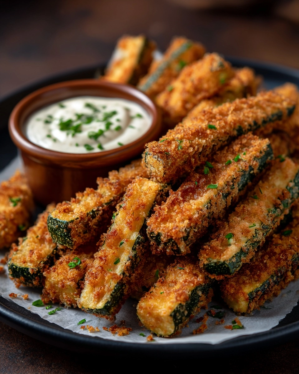 Baked Zucchini Fries Recipe