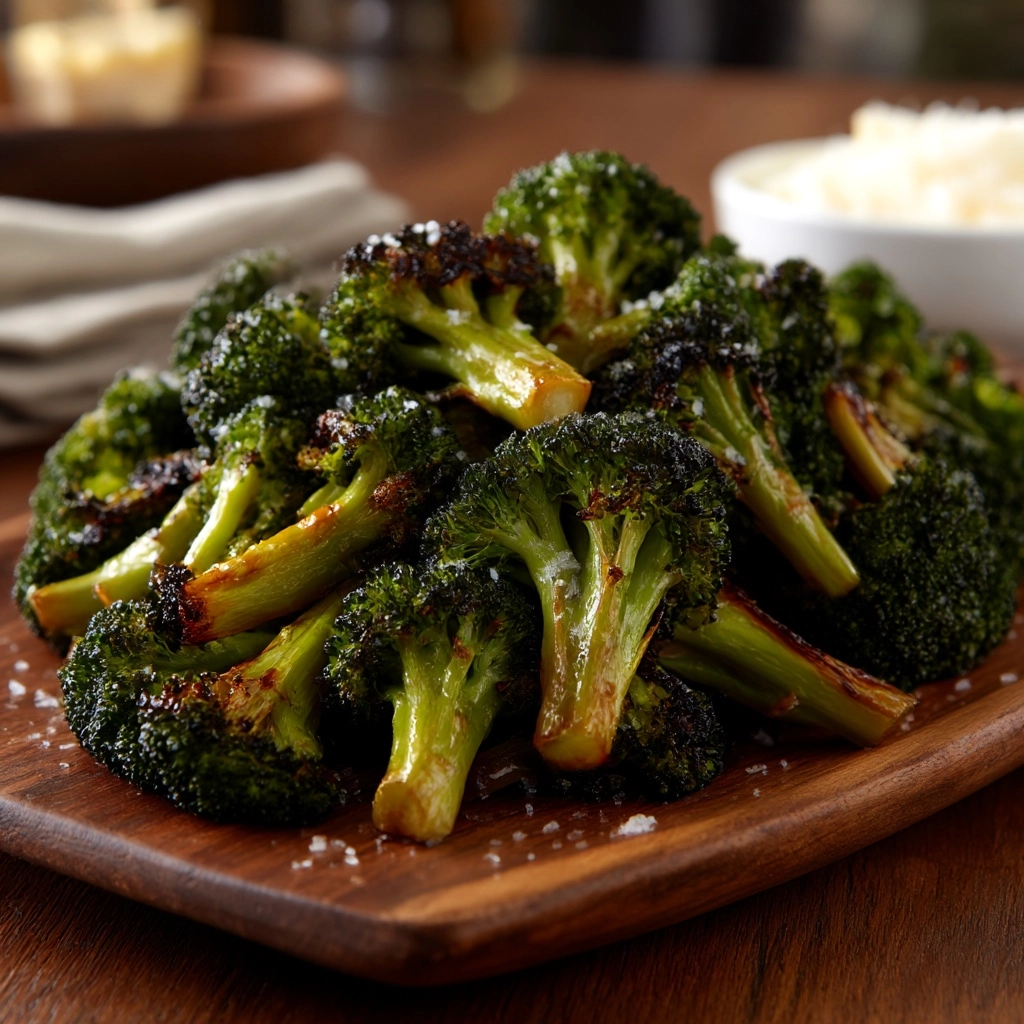 Oven Roasted Broccoli Recipe - Recipe Image