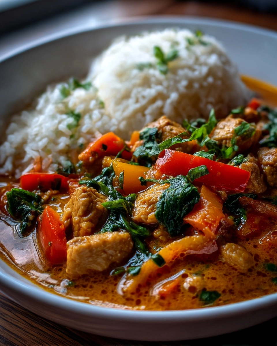 Thai Red Curry with Vegetables Recipe