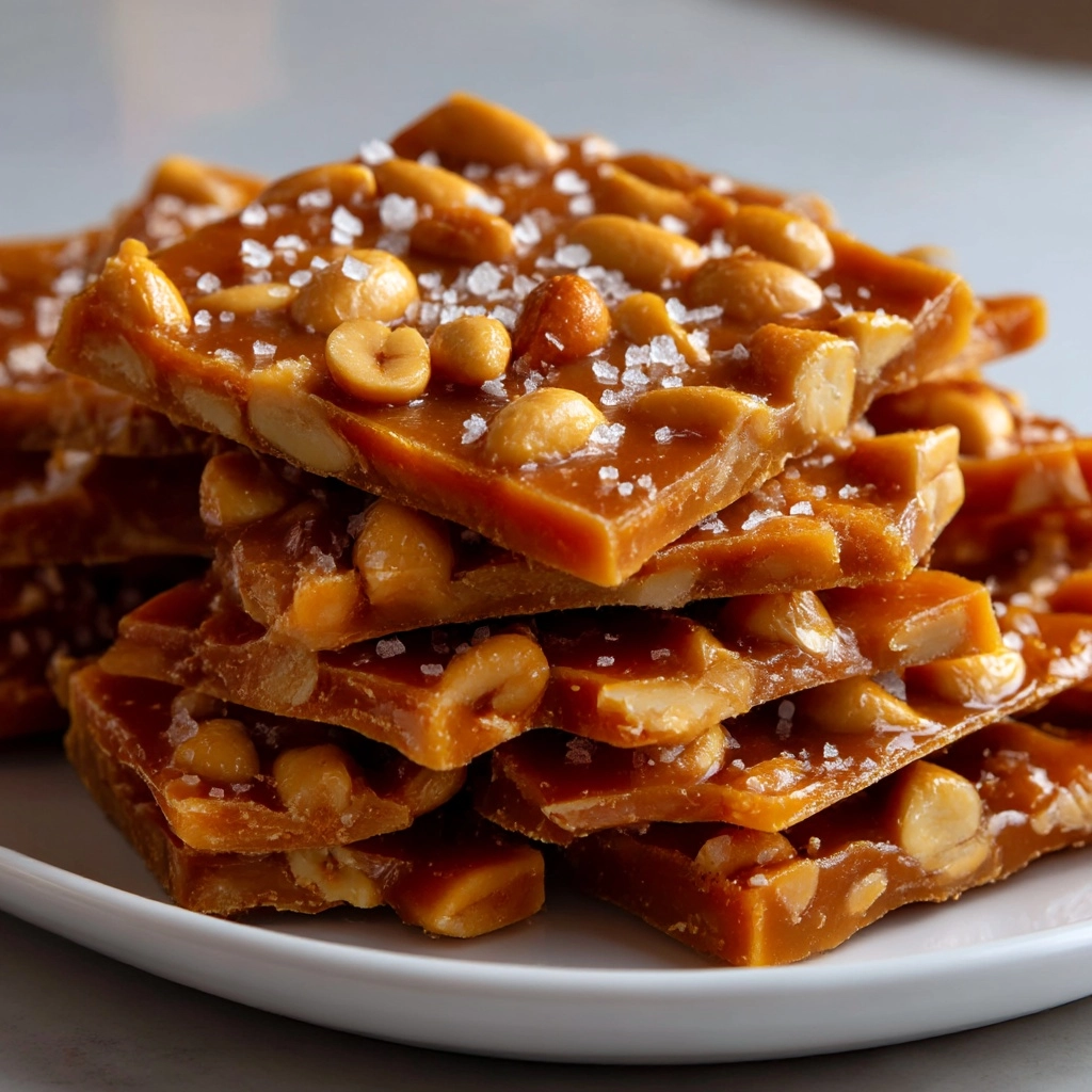 Homemade Peanut Brittle Recipe - Recipe Image