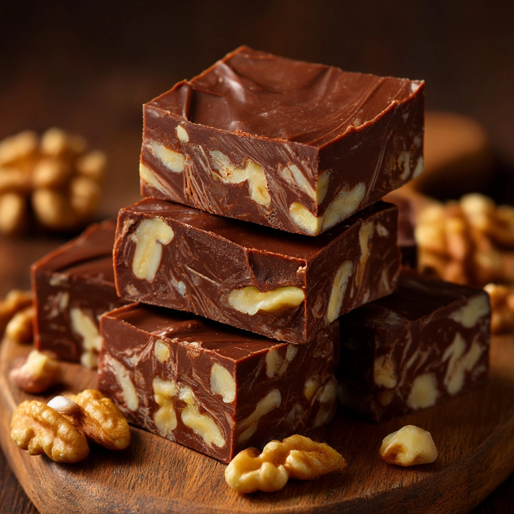 Five Minute Microwave Fudge Recipe - Recipe Image