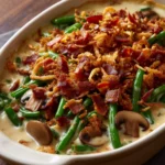 Creamy Bacon Green Beans Recipe