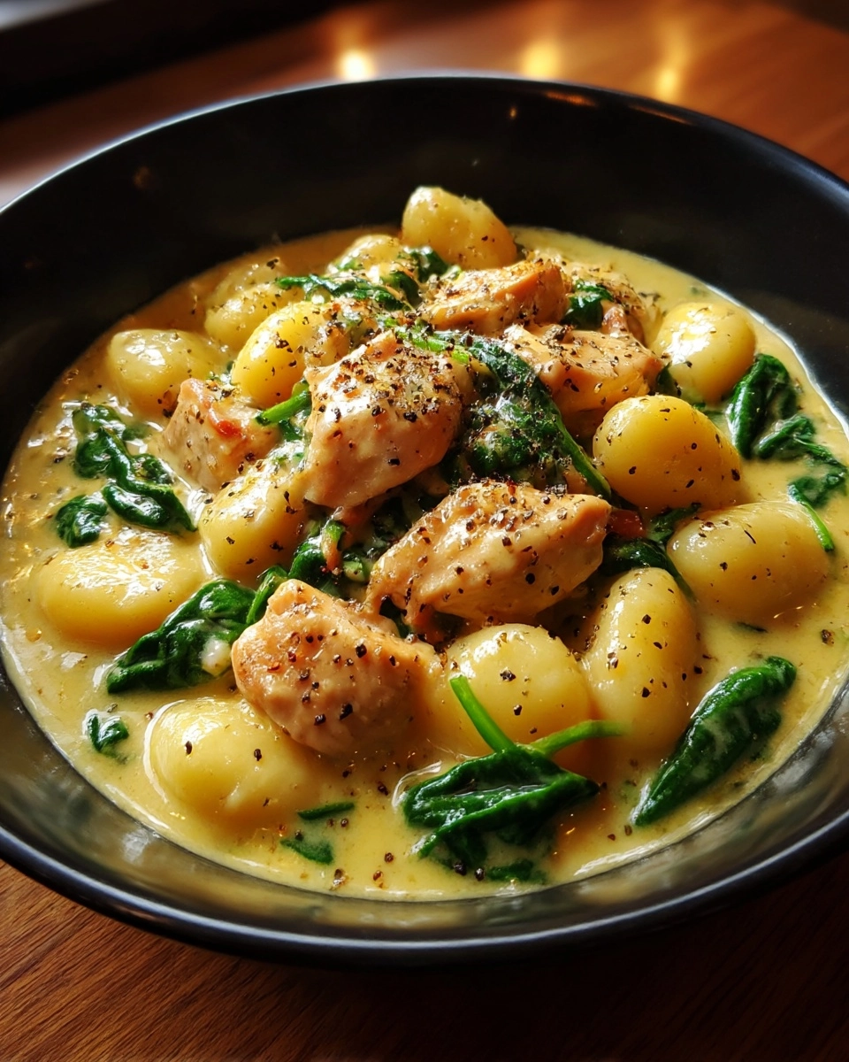Creamy Chicken Gnocchi Recipe