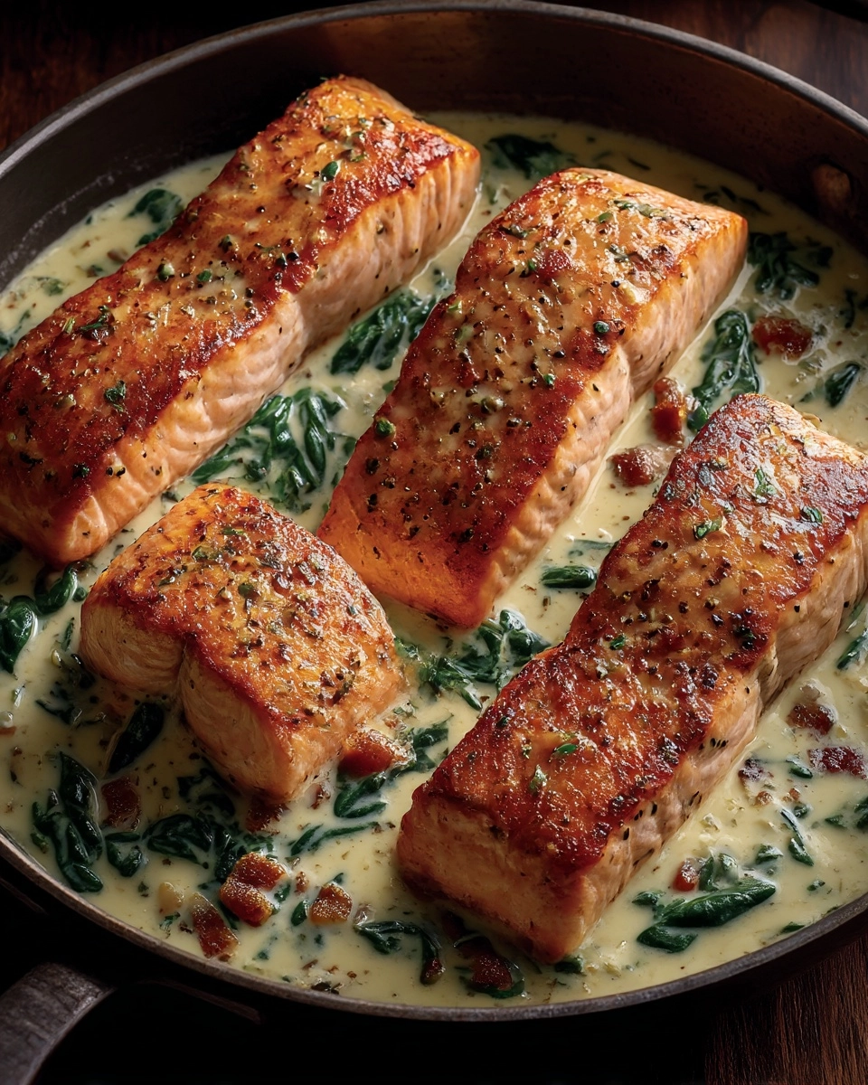 Garlic Butter Parmesan Salmon Recipe