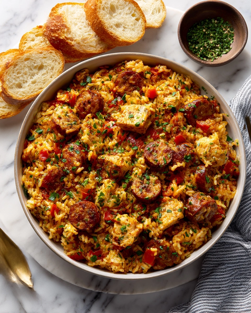 Cajun Chicken Sausage Jambalaya Recipe
