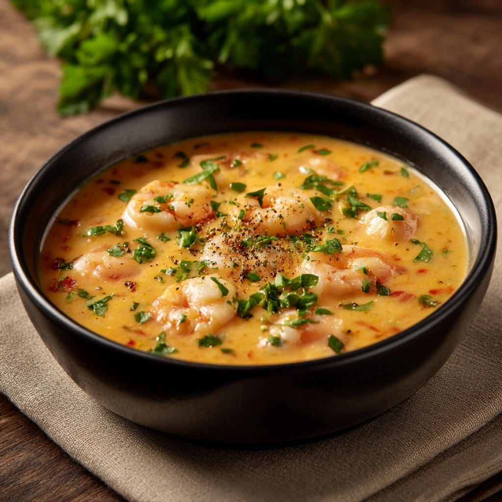 Crab and Shrimp Seafood Bisque Recipe - Recipe Image
